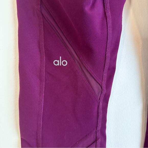 ALO Yoga Pants & Jumpsuits Alo Yoga Epic Matte Glossy Mesh Leggings